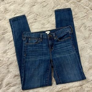 J Crew skinny mid rise jeans